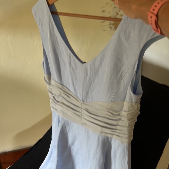 J.Peterman dress silk/linen blend fit n flare 12 - Picture 4 of 5